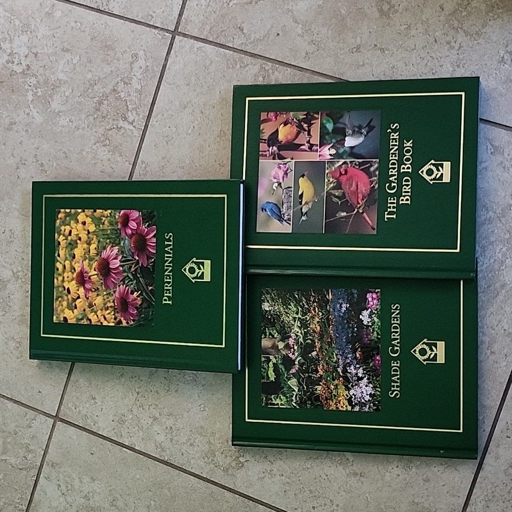 Set of 3 National Home Gardening Club Books